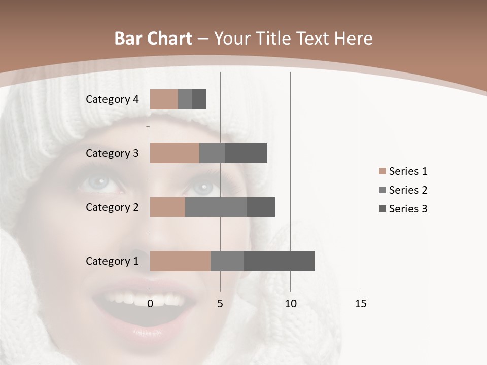 Face Wool Beauty PowerPoint Template