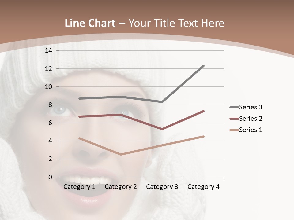 Face Wool Beauty PowerPoint Template
