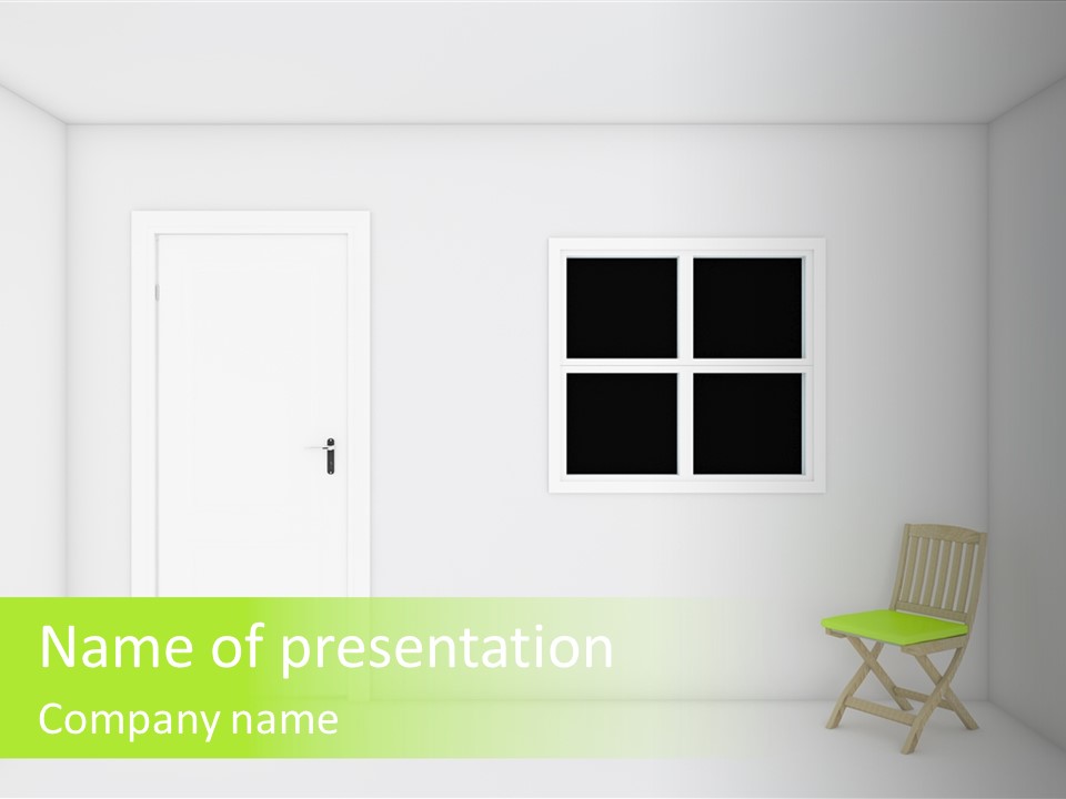 Room Seat Plan PowerPoint Template