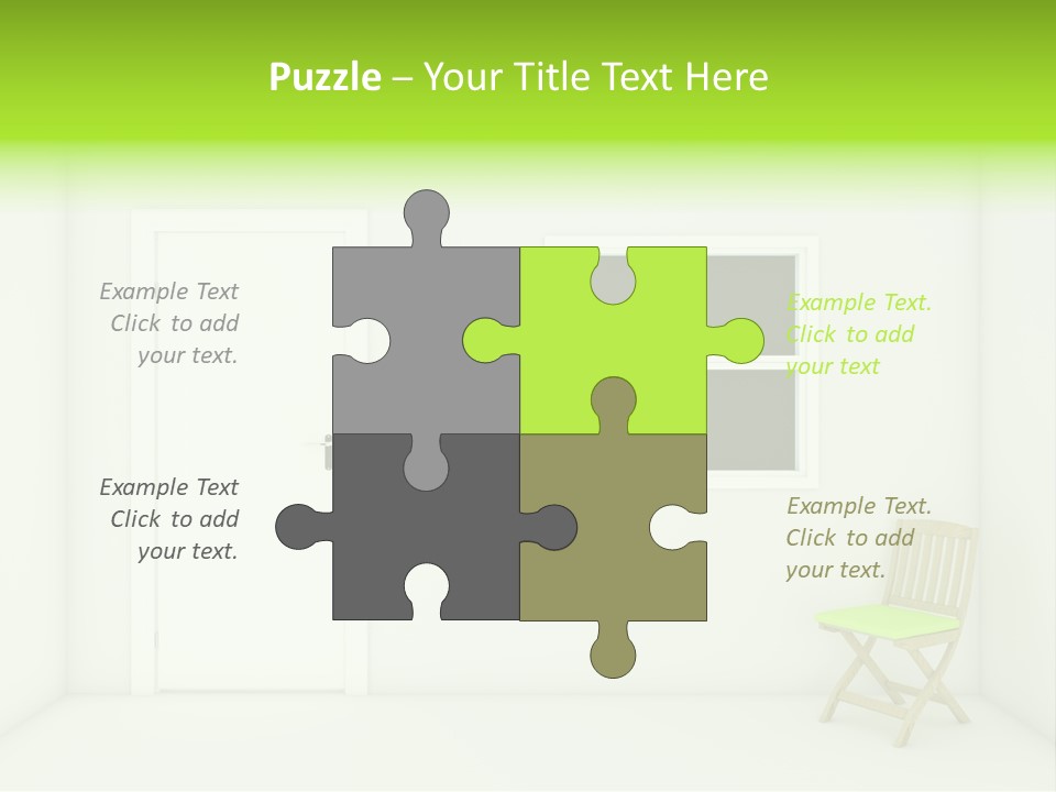 Room Seat Plan PowerPoint Template