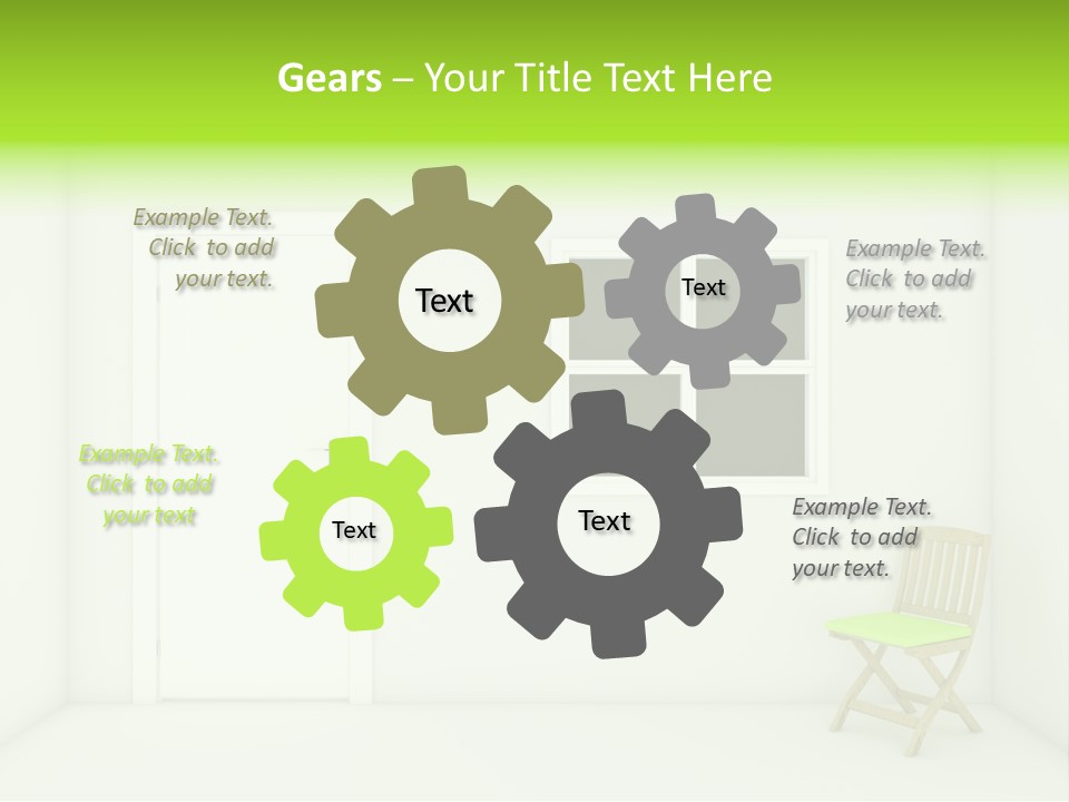 Room Seat Plan PowerPoint Template