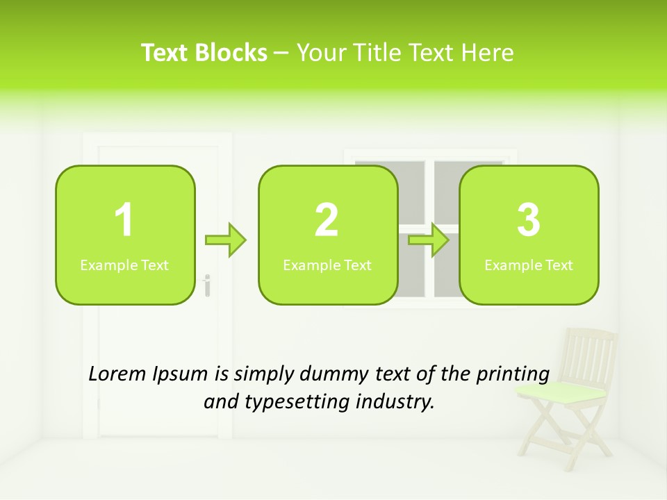 Room Seat Plan PowerPoint Template