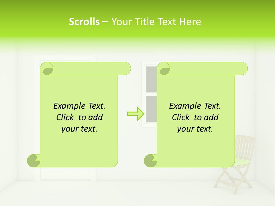 Room Seat Plan PowerPoint Template