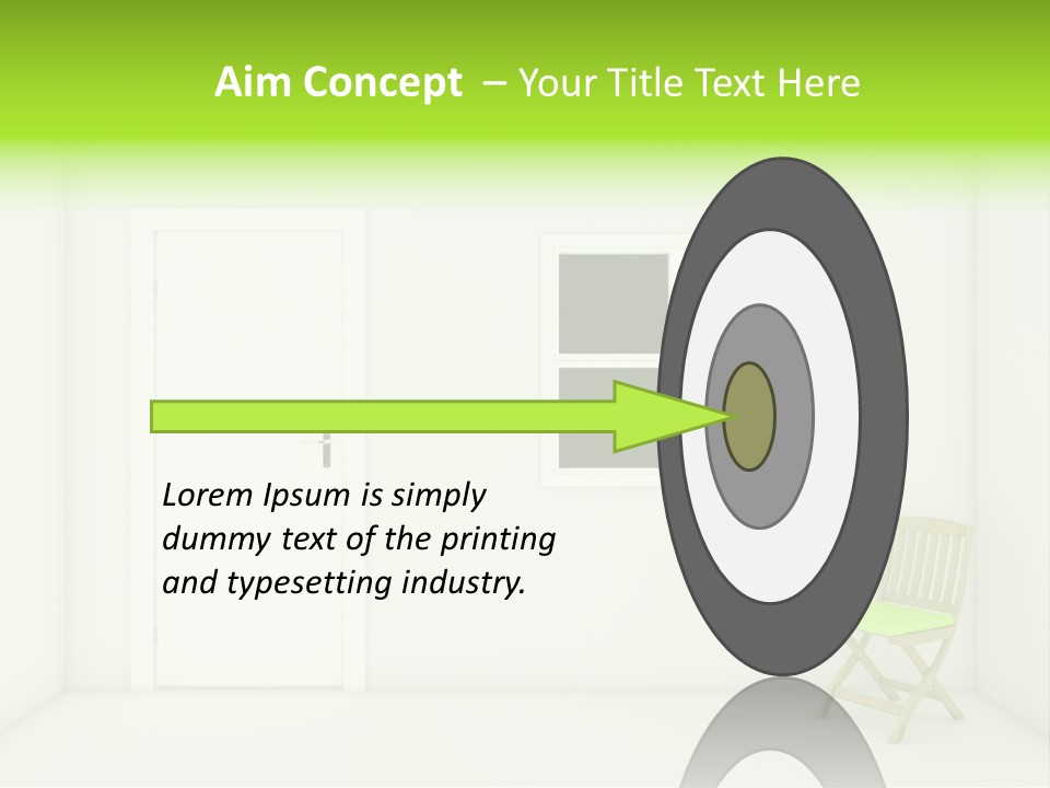 Room Seat Plan PowerPoint Template