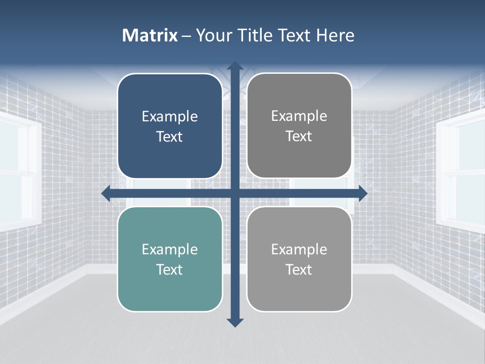 White Apartment Simple PowerPoint Template