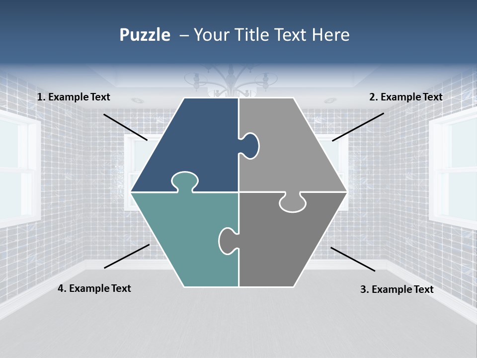 White Apartment Simple PowerPoint Template