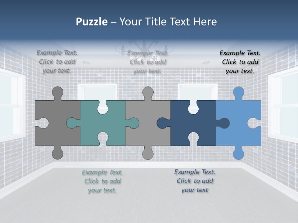 White Apartment Simple PowerPoint Template