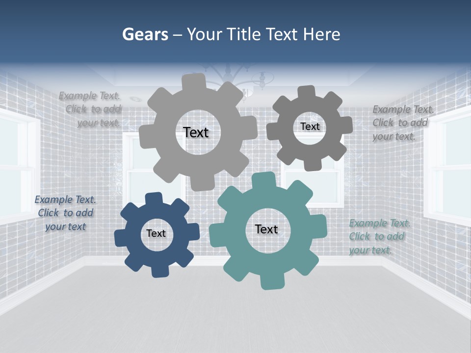 White Apartment Simple PowerPoint Template