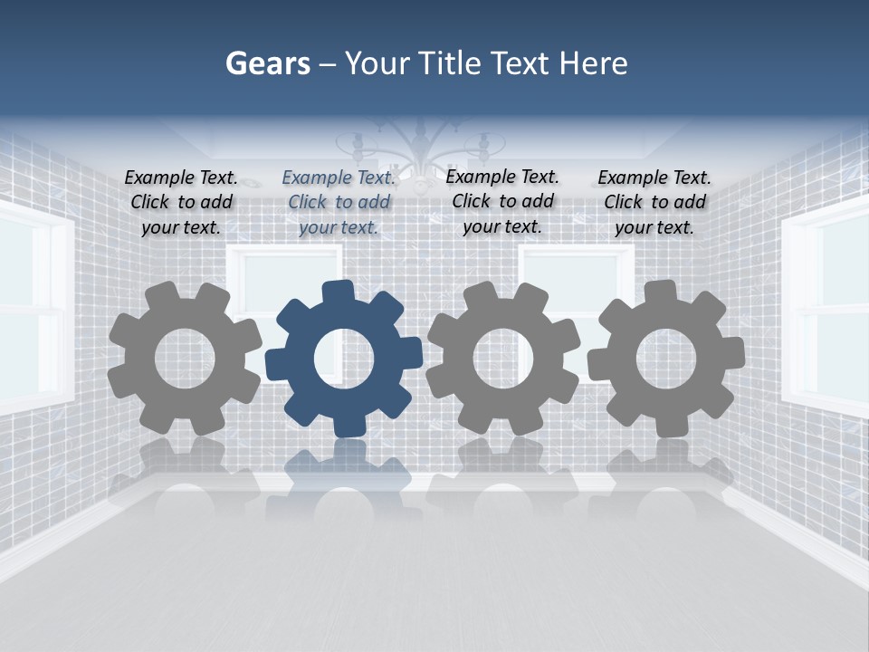 White Apartment Simple PowerPoint Template