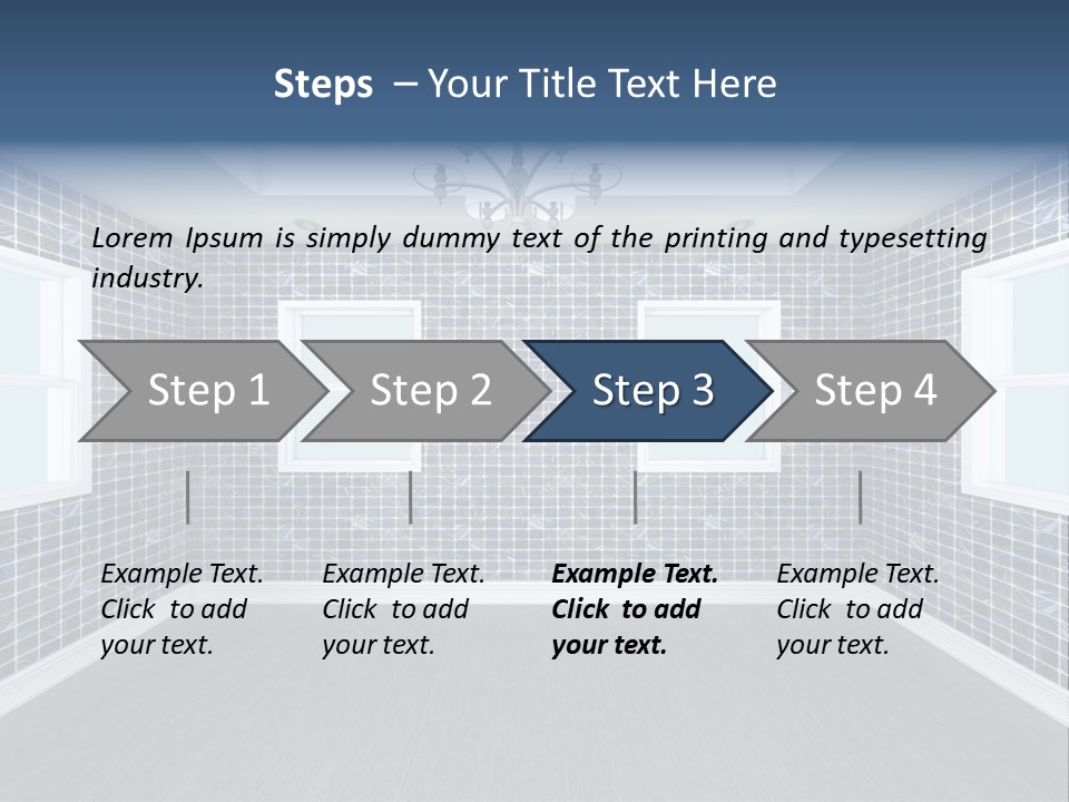 White Apartment Simple PowerPoint Template