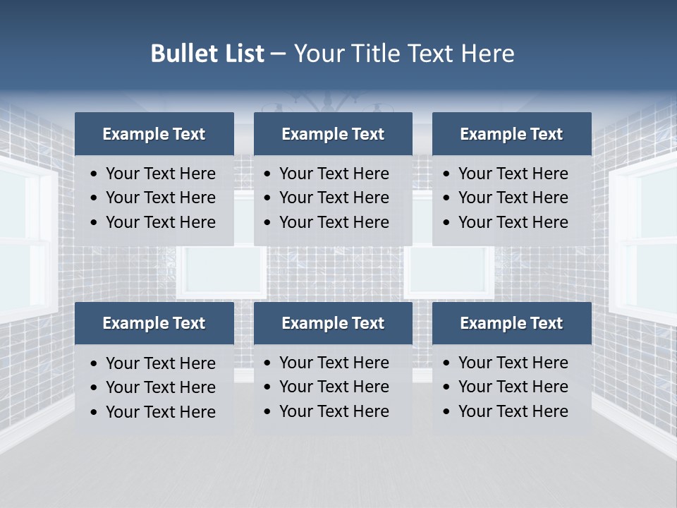 White Apartment Simple PowerPoint Template