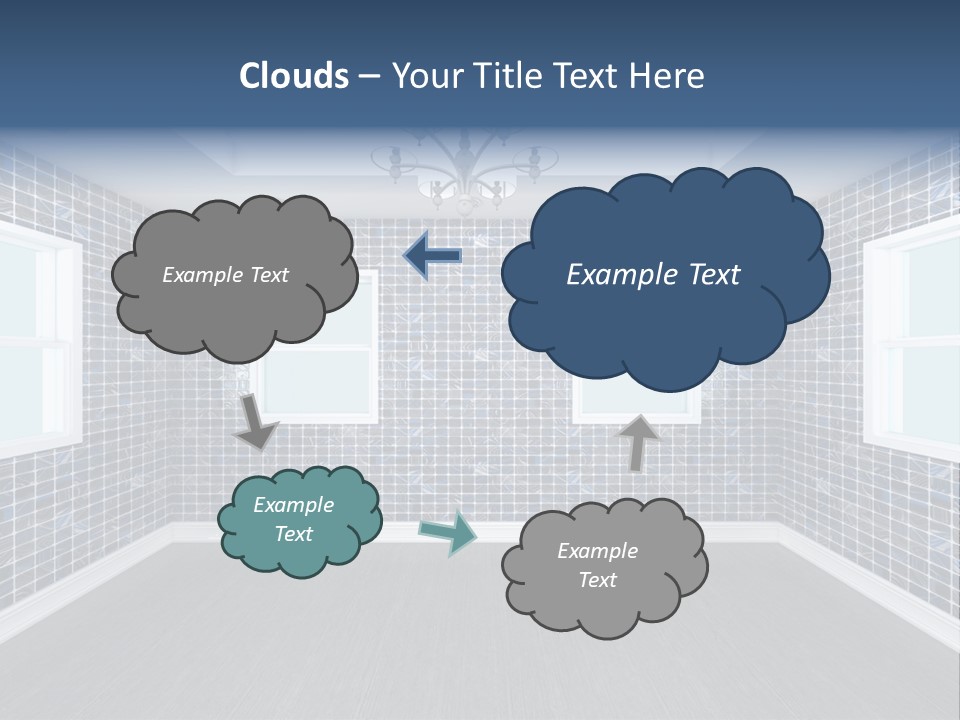 White Apartment Simple PowerPoint Template