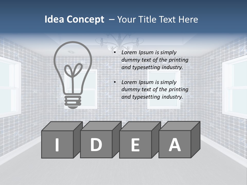 White Apartment Simple PowerPoint Template