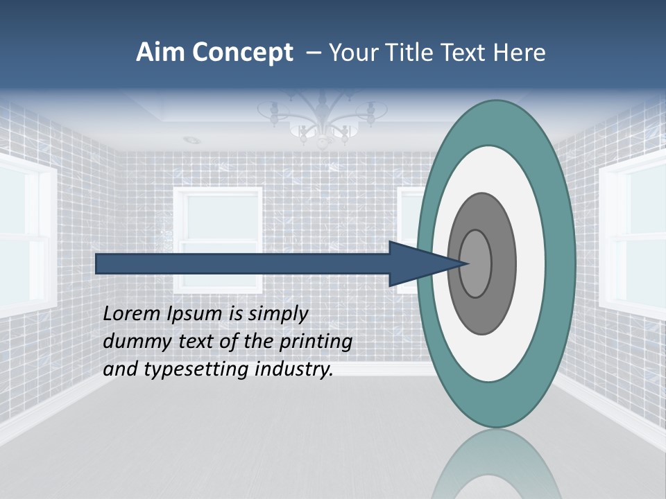 White Apartment Simple PowerPoint Template