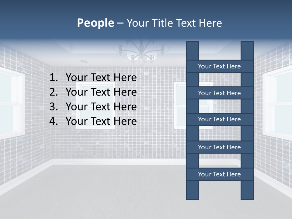 White Apartment Simple PowerPoint Template