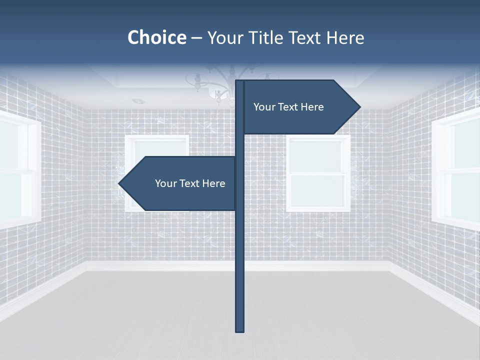 White Apartment Simple PowerPoint Template