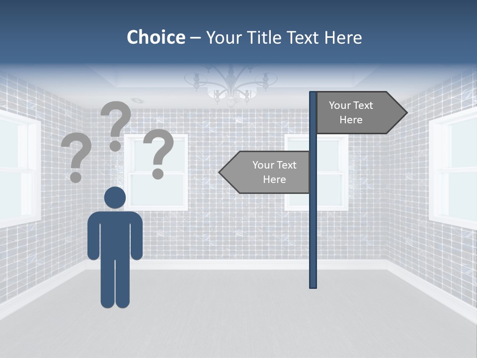 White Apartment Simple PowerPoint Template