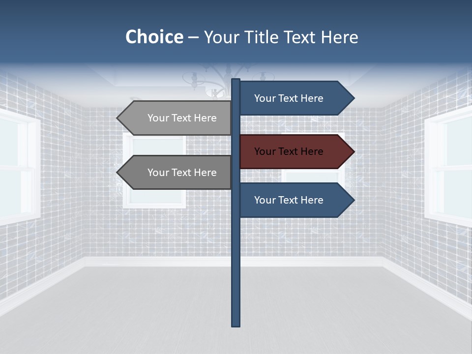 White Apartment Simple PowerPoint Template