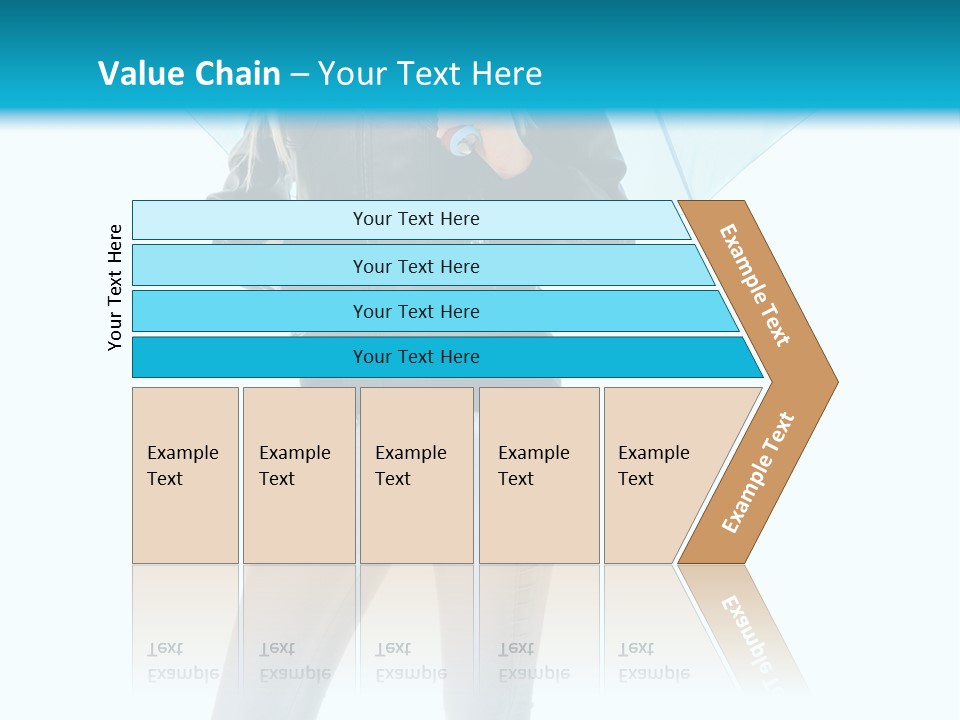 European Legs Black PowerPoint Template