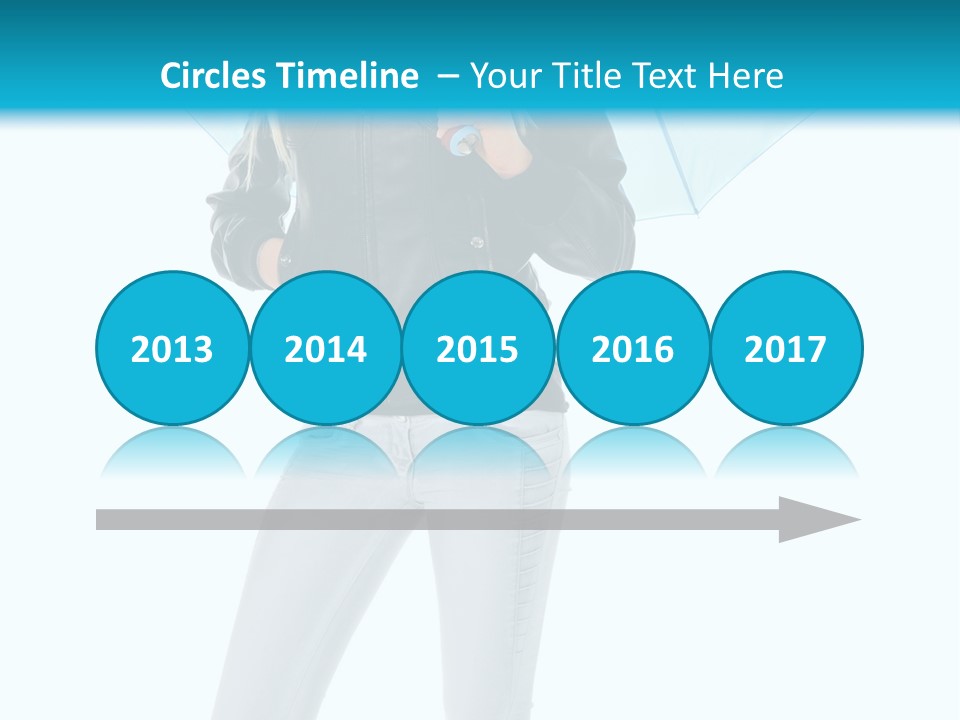 European Legs Black PowerPoint Template