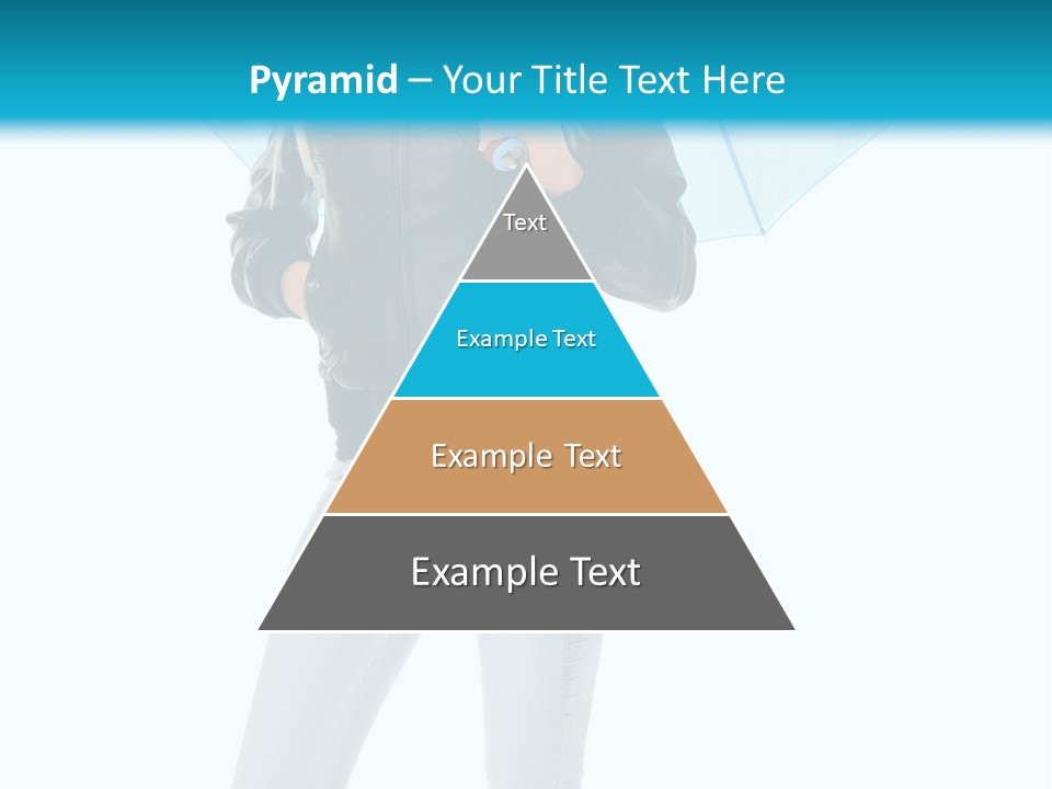 European Legs Black PowerPoint Template