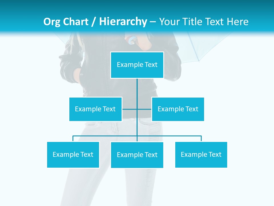 European Legs Black PowerPoint Template