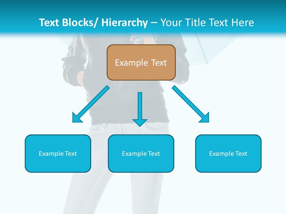 European Legs Black PowerPoint Template