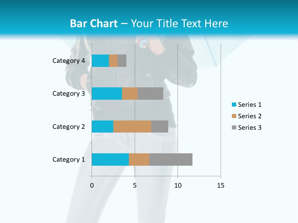 European Legs Black PowerPoint Template