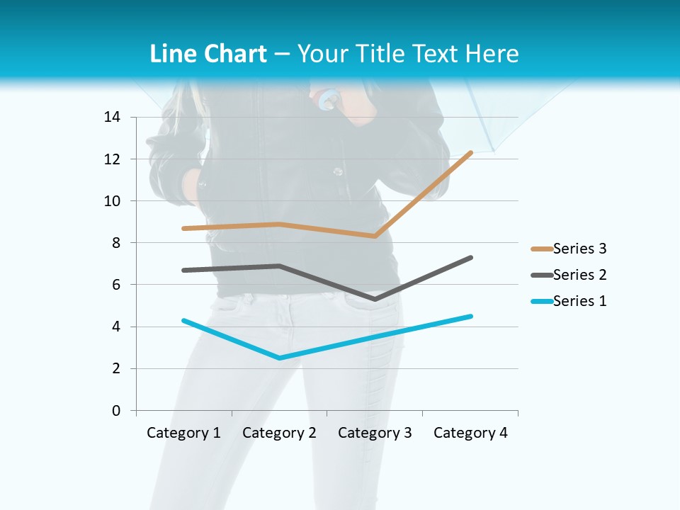 European Legs Black PowerPoint Template