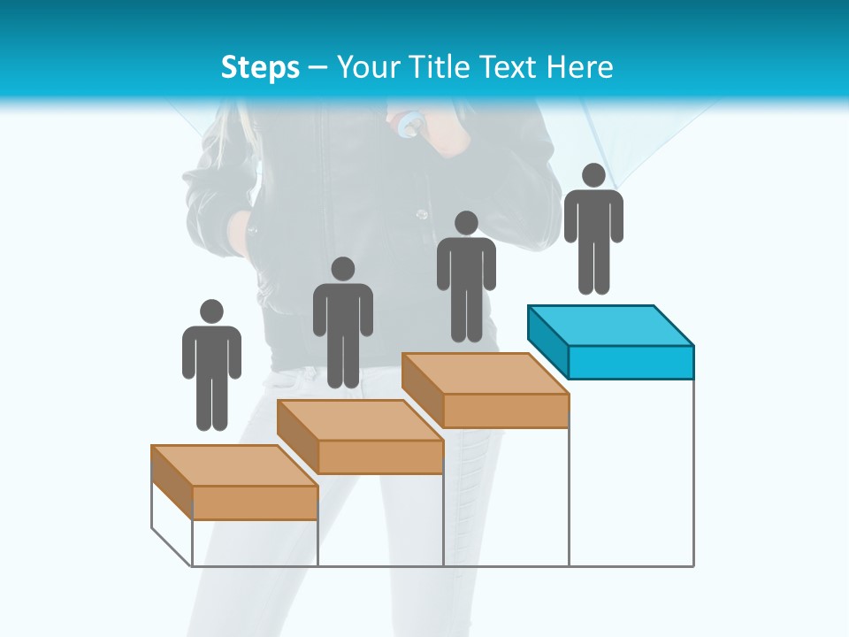 European Legs Black PowerPoint Template