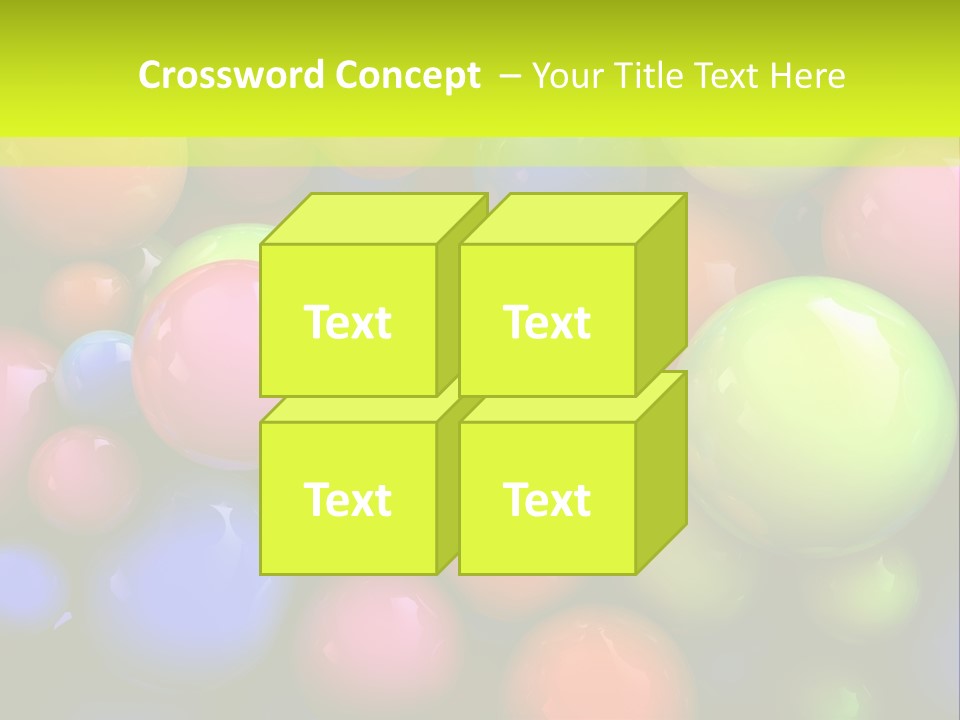 Fresh Cover Bright PowerPoint Template