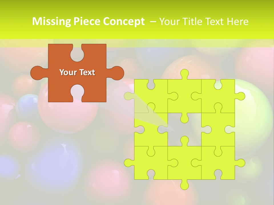 Fresh Cover Bright PowerPoint Template