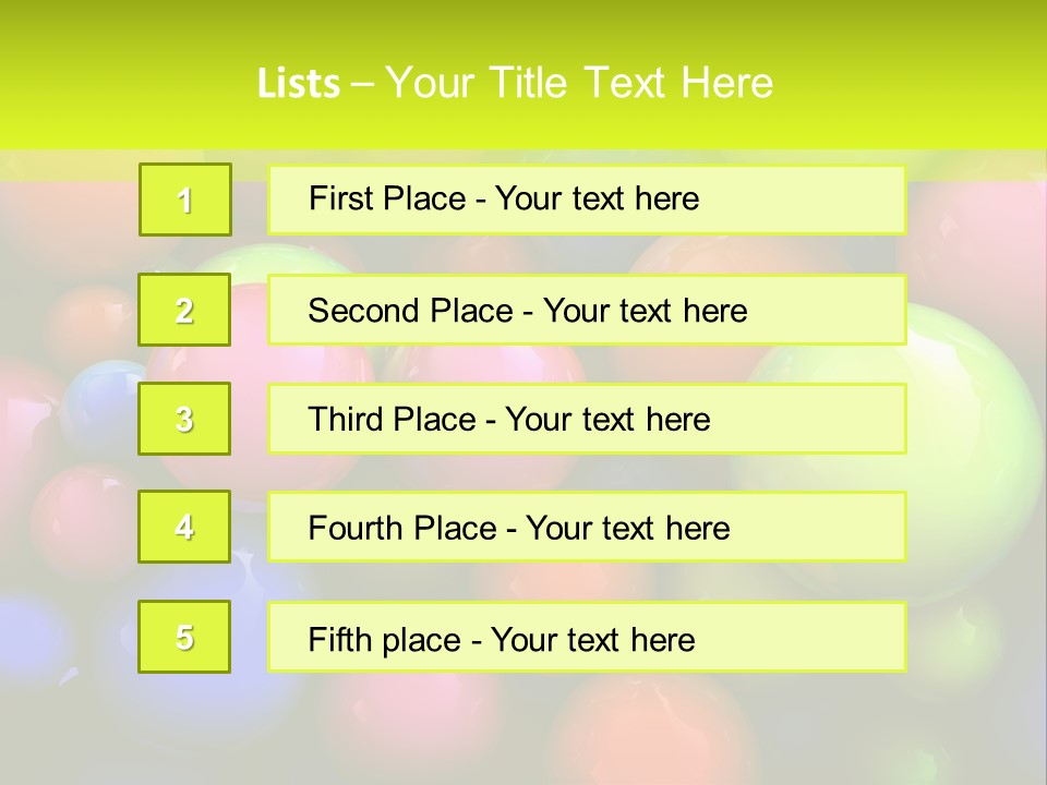 Fresh Cover Bright PowerPoint Template