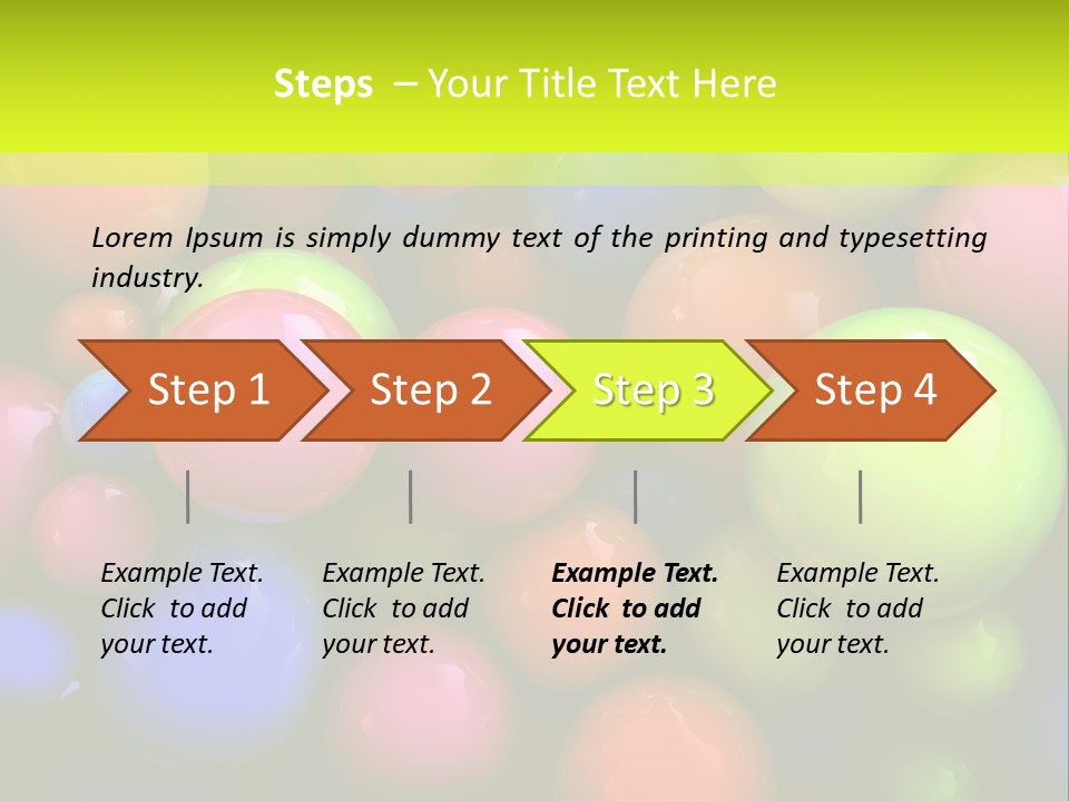 Fresh Cover Bright PowerPoint Template