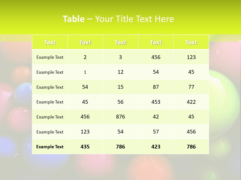 Fresh Cover Bright PowerPoint Template
