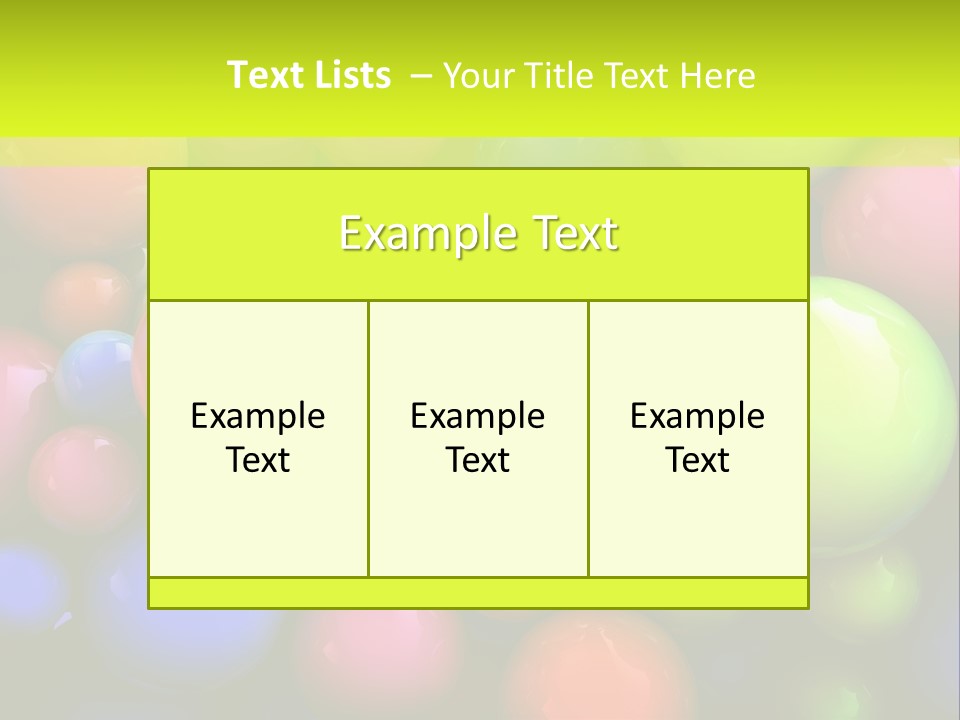 Fresh Cover Bright PowerPoint Template