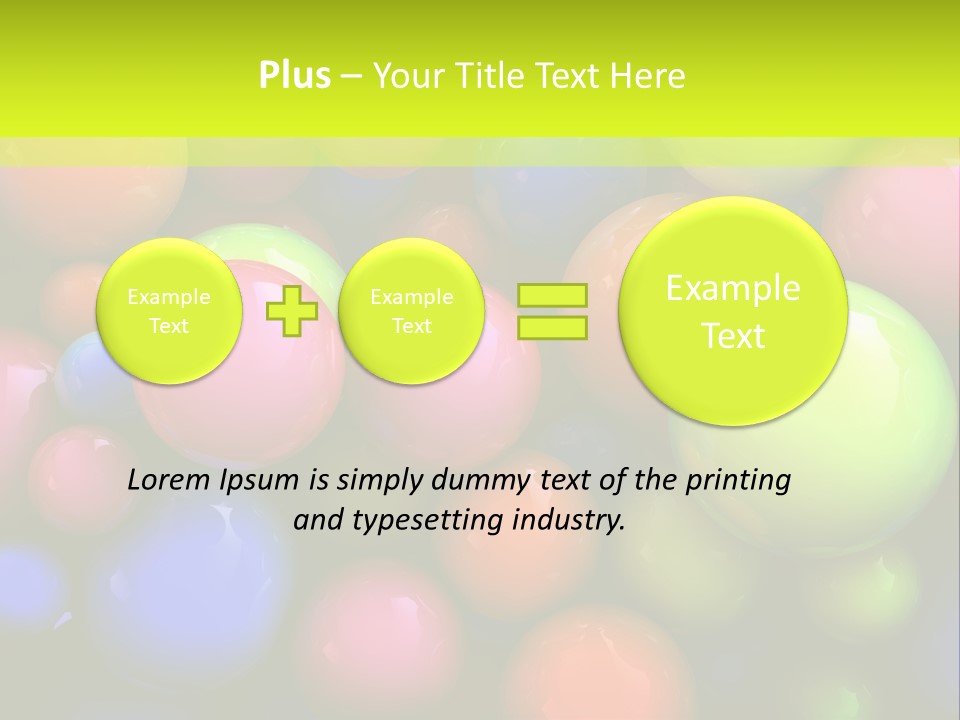 Fresh Cover Bright PowerPoint Template