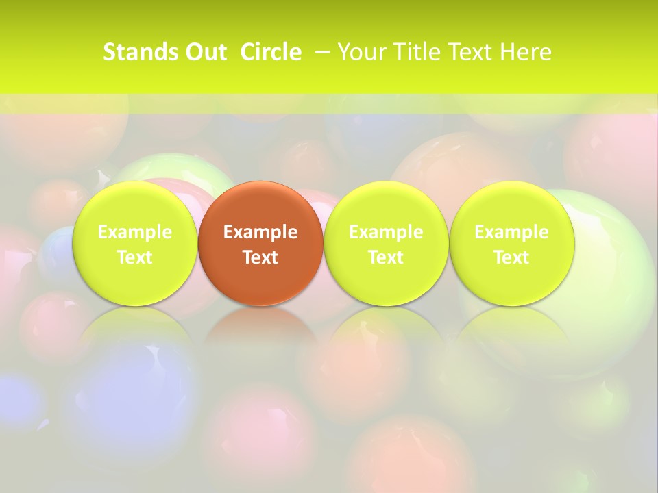 Fresh Cover Bright PowerPoint Template