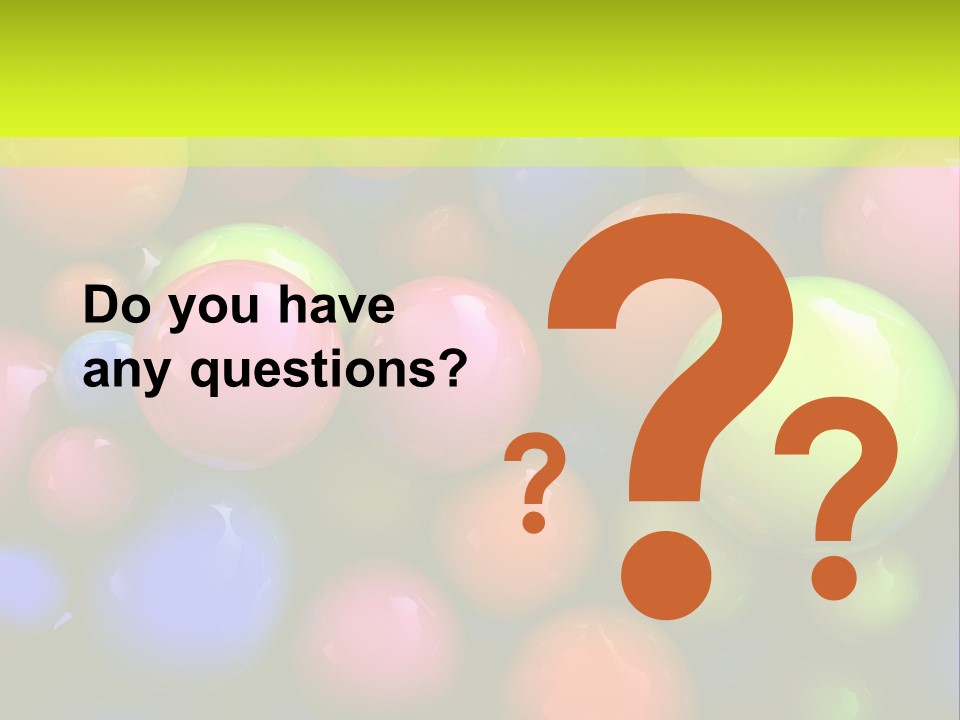 Fresh Cover Bright PowerPoint Template