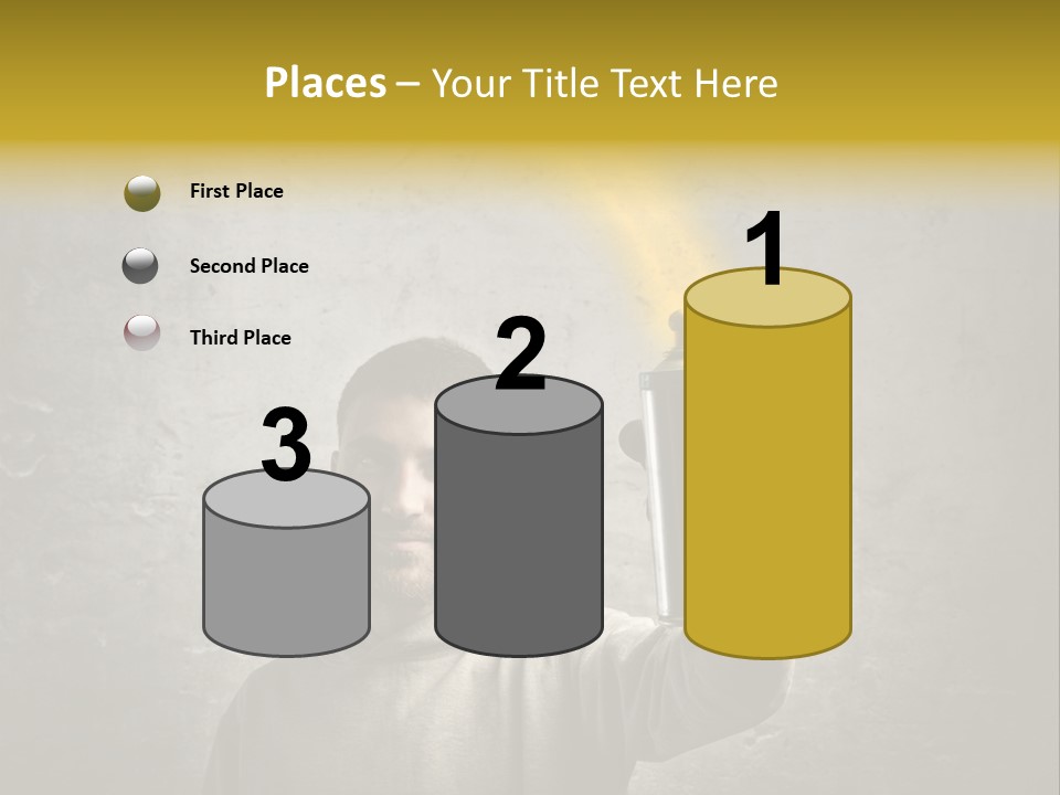 Write Graffiti Splash PowerPoint Template