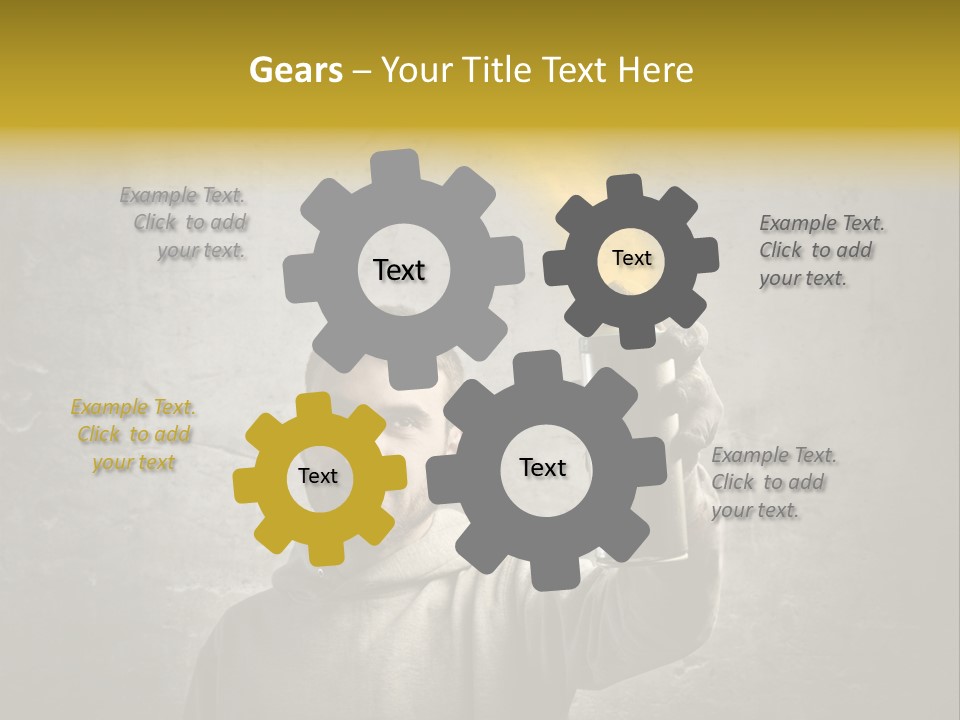 Write Graffiti Splash PowerPoint Template