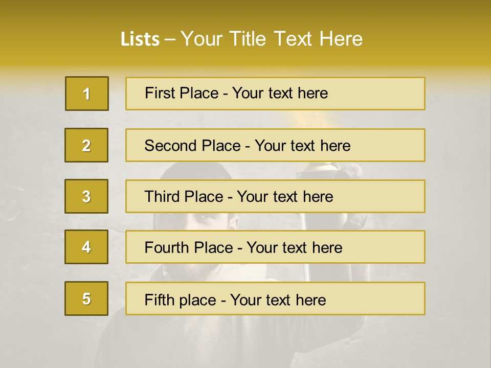 Write Graffiti Splash PowerPoint Template