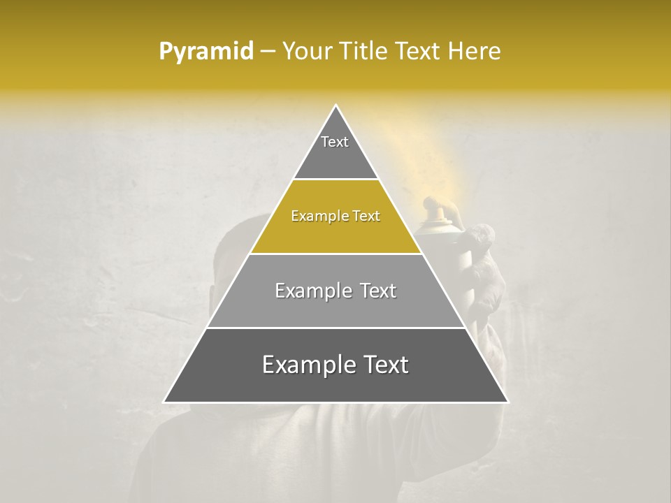 Write Graffiti Splash PowerPoint Template