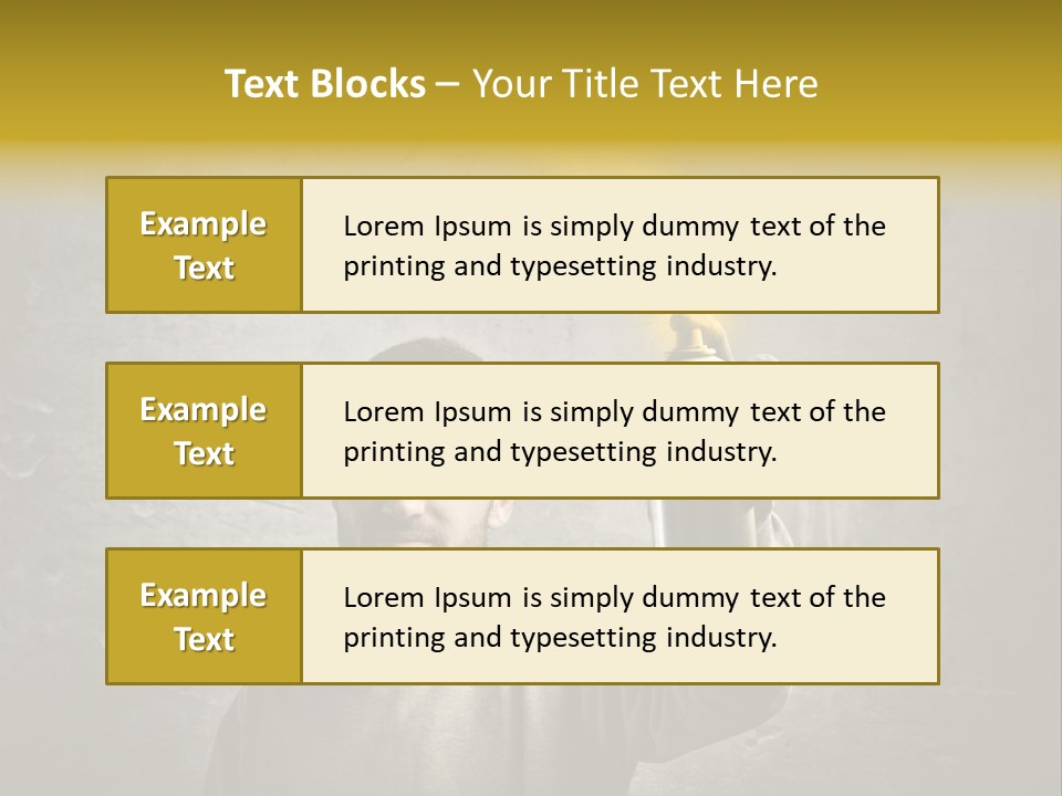Write Graffiti Splash PowerPoint Template