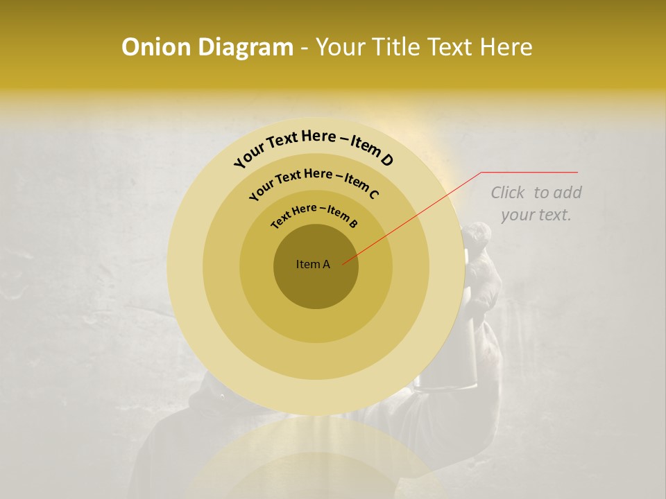 Write Graffiti Splash PowerPoint Template