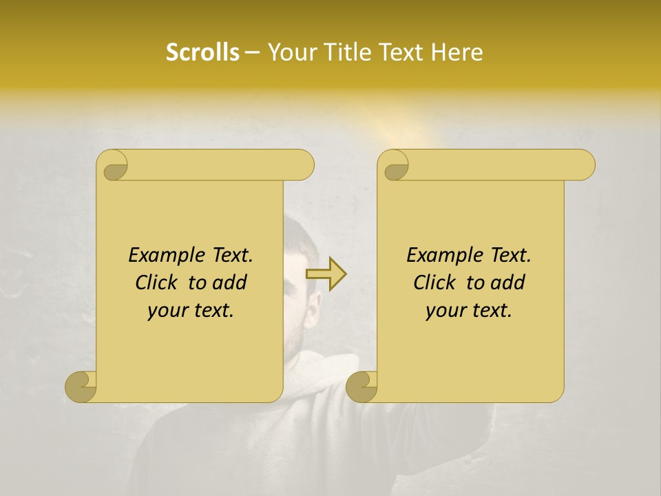 Write Graffiti Splash PowerPoint Template