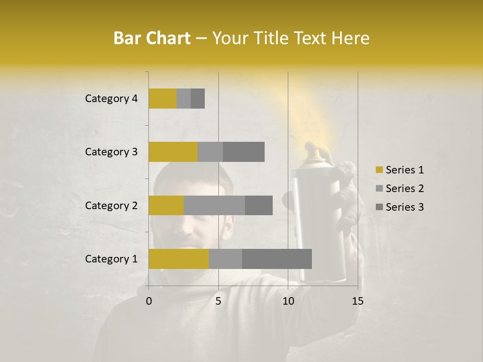Write Graffiti Splash PowerPoint Template