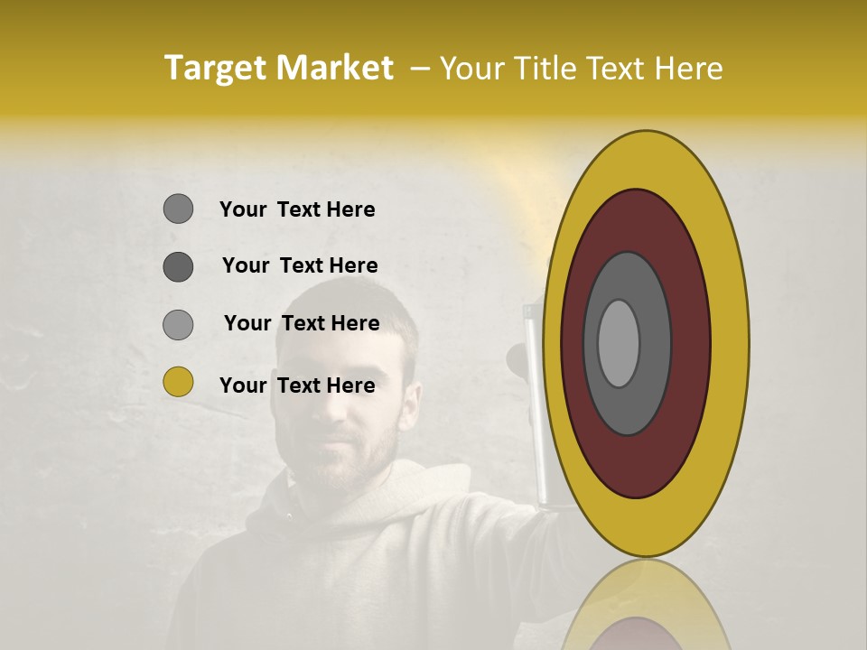 Write Graffiti Splash PowerPoint Template