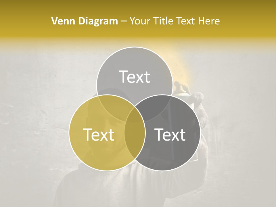 Write Graffiti Splash PowerPoint Template