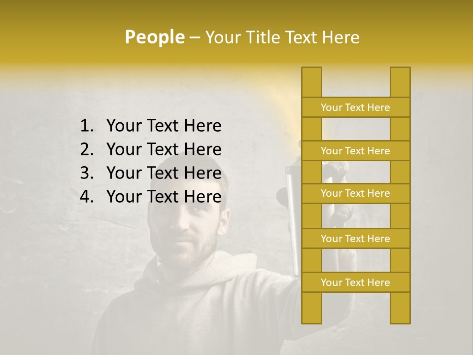 Write Graffiti Splash PowerPoint Template